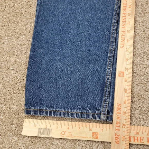 Levis 550 Relaxed Fit Jeans Classic Blue Denim Pants‎ W38 L32 Vintage - Picture 2 of 6